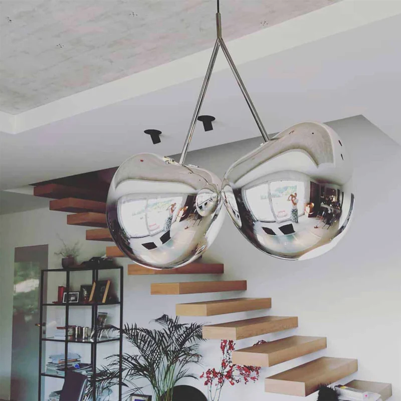 Hängeleuchte CHERRY LAMP METAL FINISH, silber