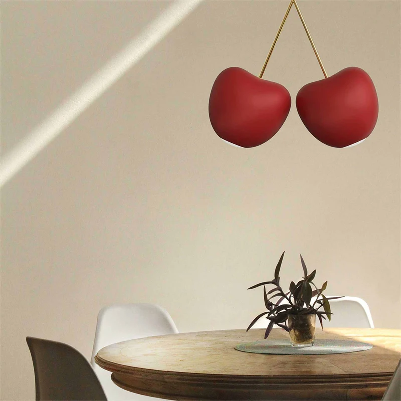 Hängeleuchte CHERRY LAMP, rot