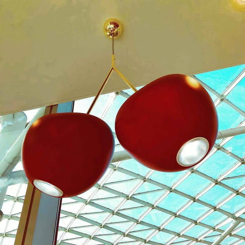 Hängeleuchte CHERRY LAMP, rot
