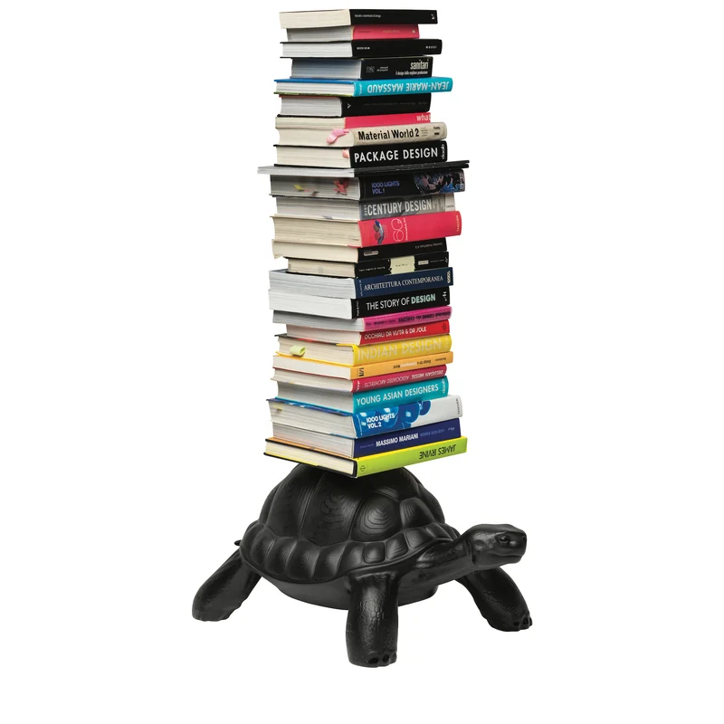 Bücherregal Turtle Carry in schwarz