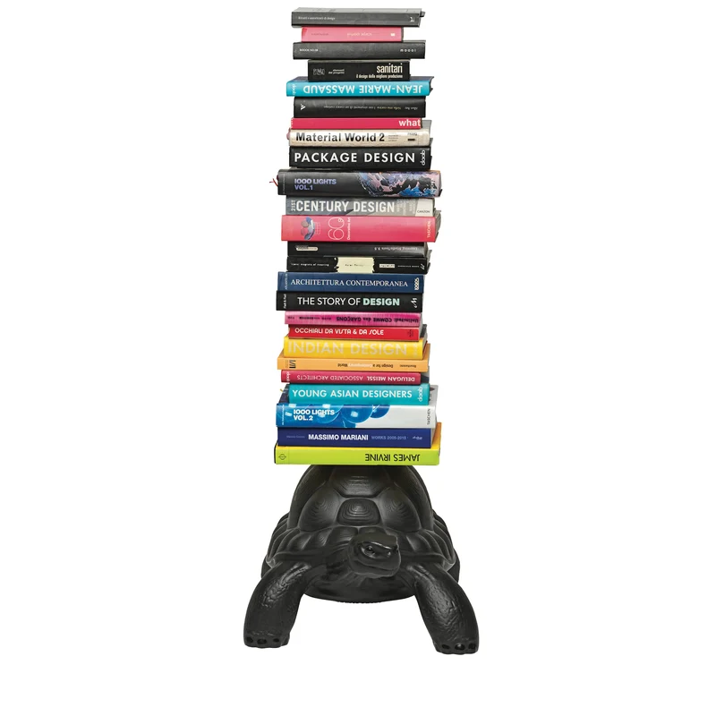 Bücherregal Turtle Carry in schwarz