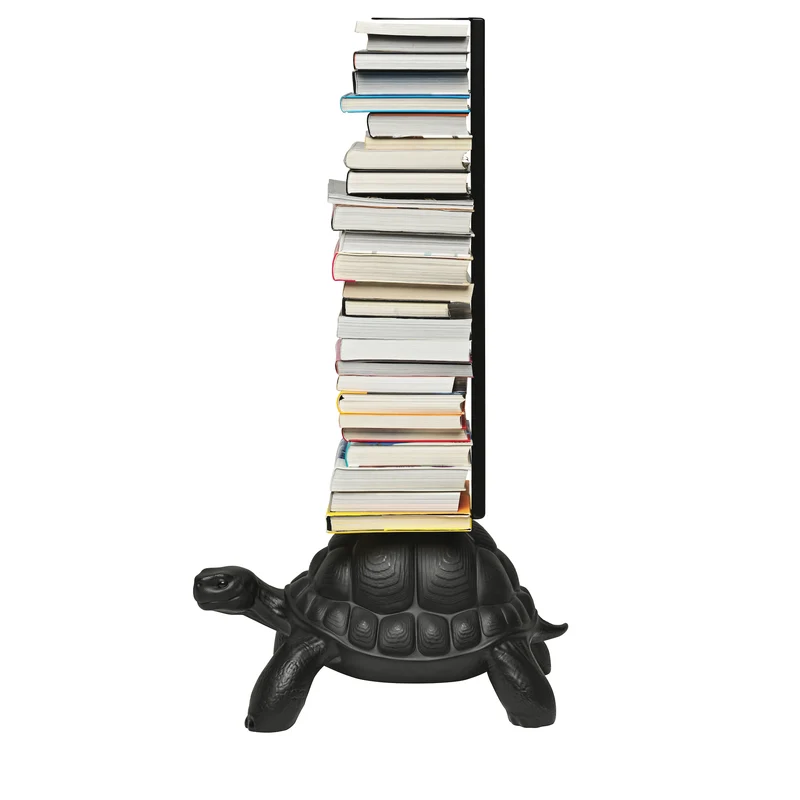 Bücherregal Turtle Carry in schwarz