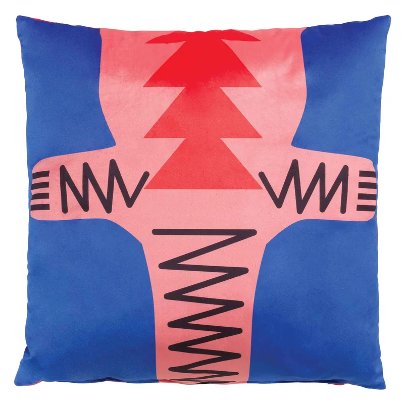 Kissen OGGIAN CROCOPINK, 45x45cm