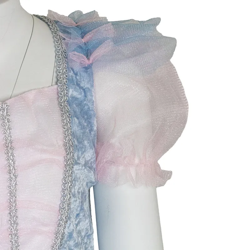 Einhorn Kostüm "Dreamy" für Mädchen | Hellblau Rosa