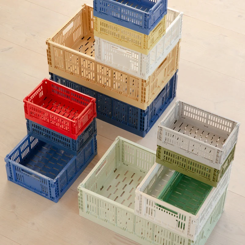Aufbewahrungsbox Colour Crate Large Weiß - HAY