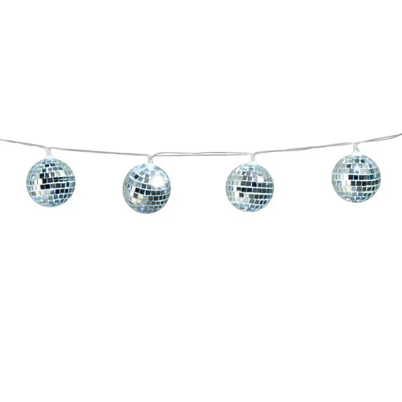 Lichterkette Girlande Discokugeln