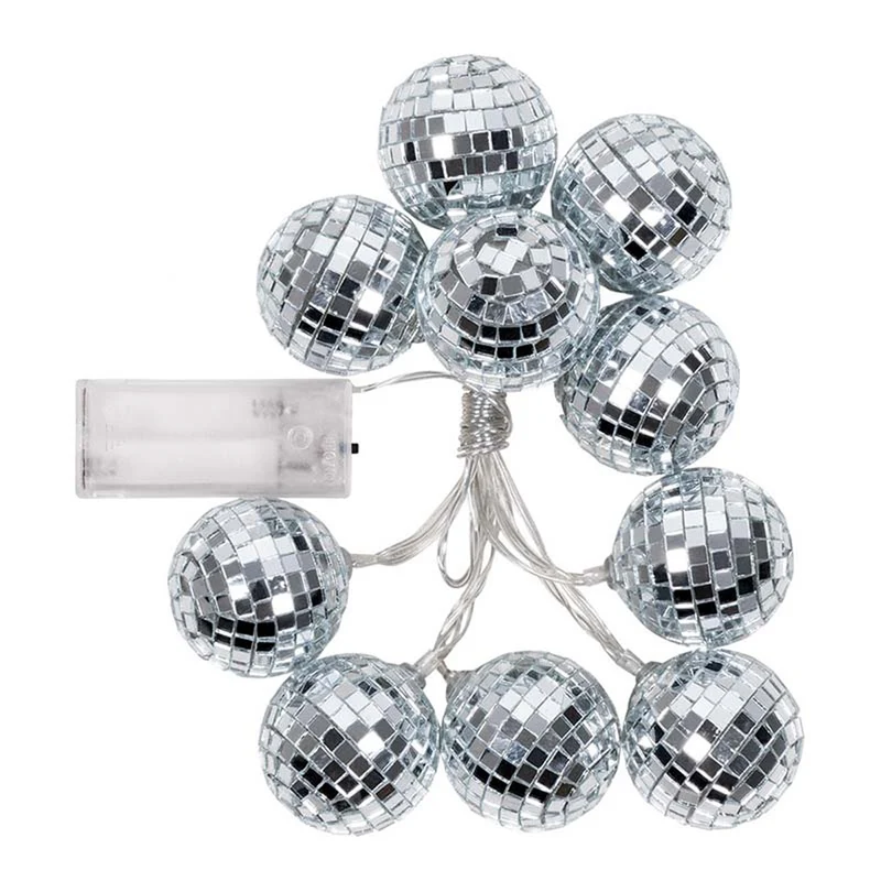 Lichterkette Girlande Discokugeln