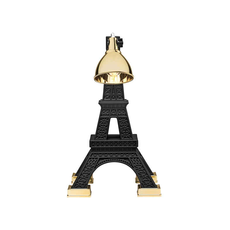 Tischleuchte PARIS M - Eifelturm in schwarz