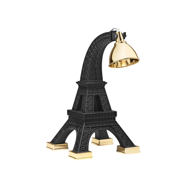 Tischleuchte PARIS M - Eifelturm in schwarz
