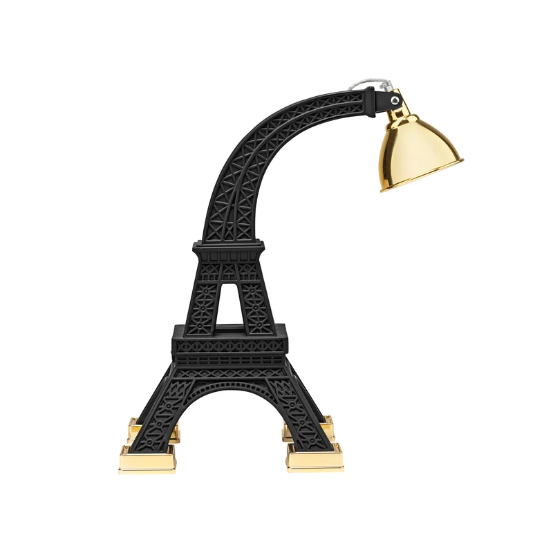 Tischleuchte PARIS M - Eifelturm in schwarz