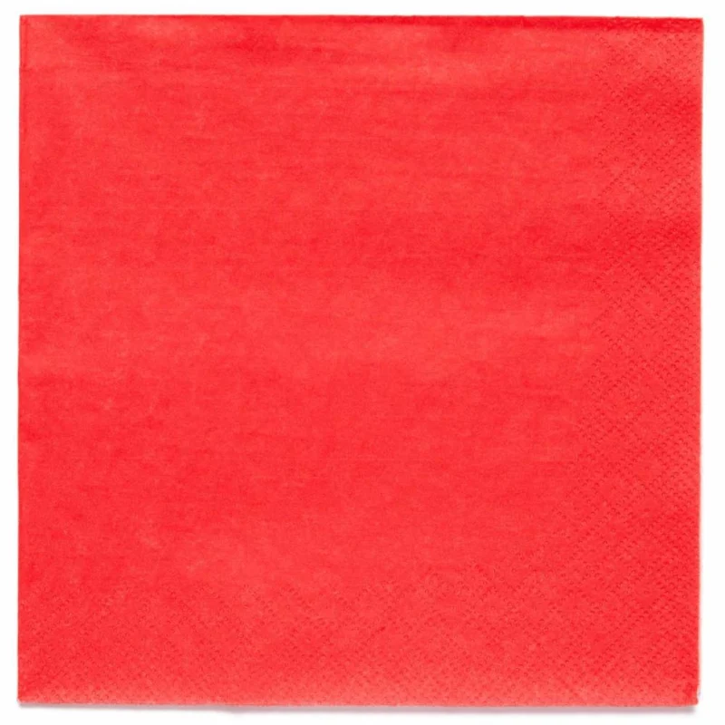 20 Servietten Unifarben 33 x 33 cm | Fiesta