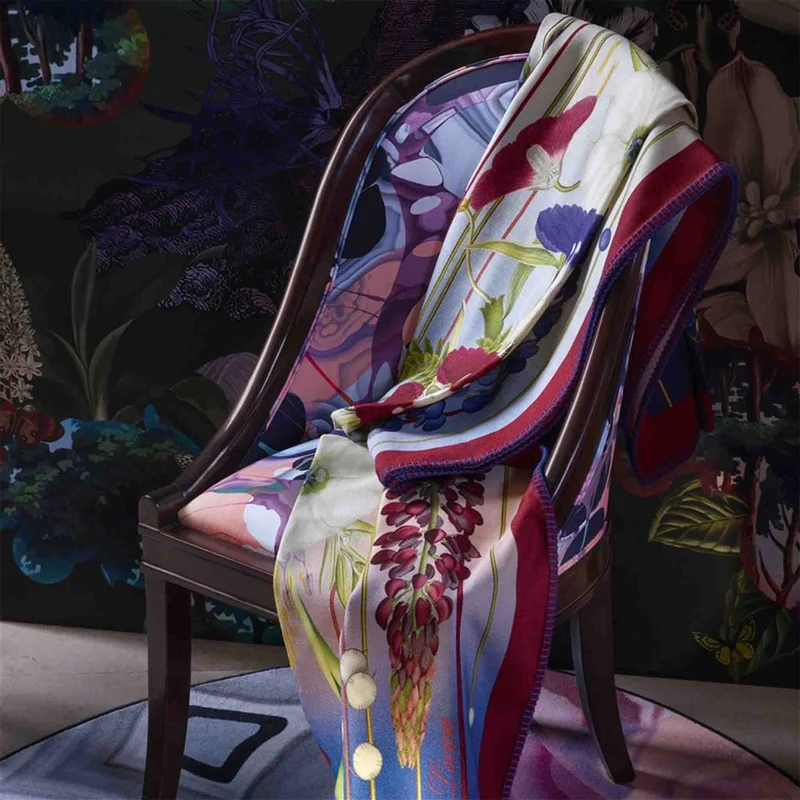 Decke AMYTIS INDIGO, 130x180cm