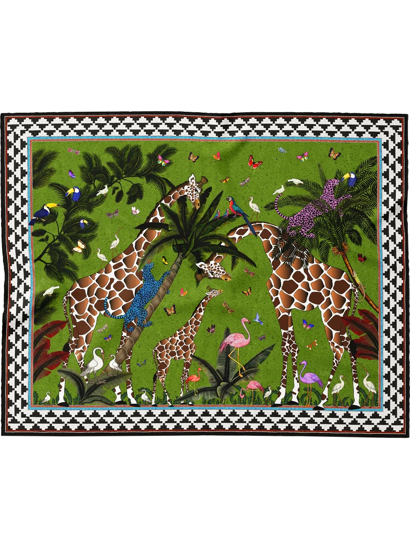 Pareo Giraffe Grün