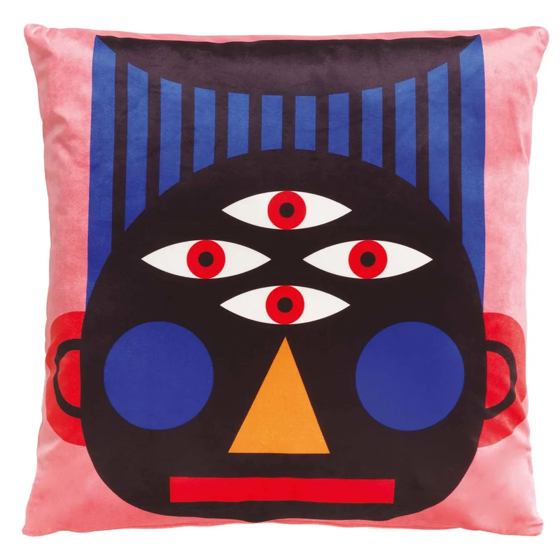 Kissen OGGIAN FACE, 45x45cm