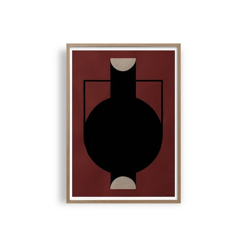 Poster Serie 'SILHOUETTE OF A VASE' - Studio Paradissi