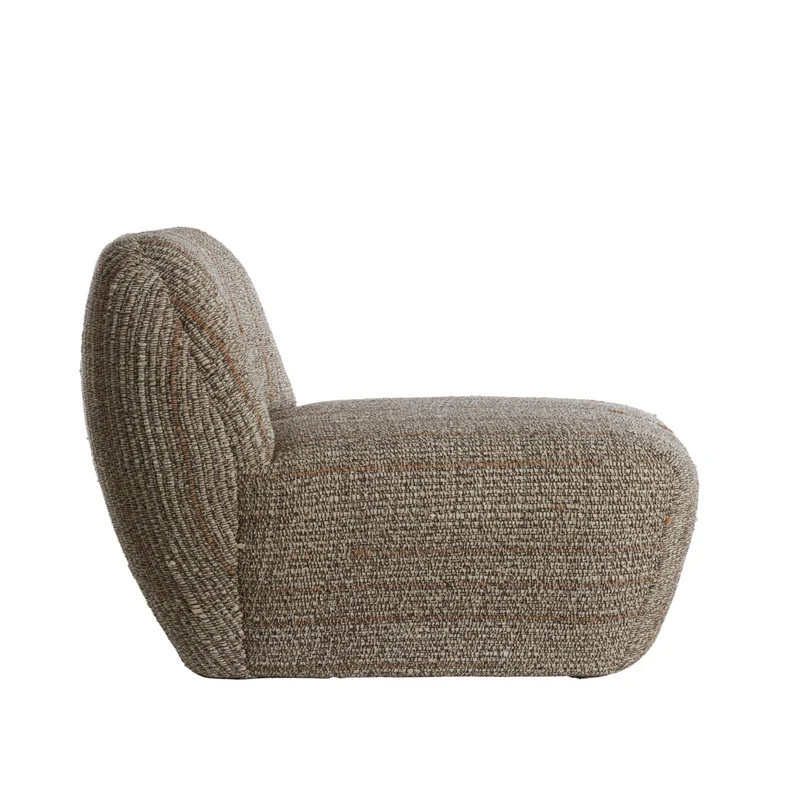 Loungesessel AMORI in Braun-Terra