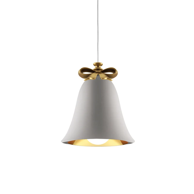 Hängeleuchte MABELLE weiß/gold ø49 cm