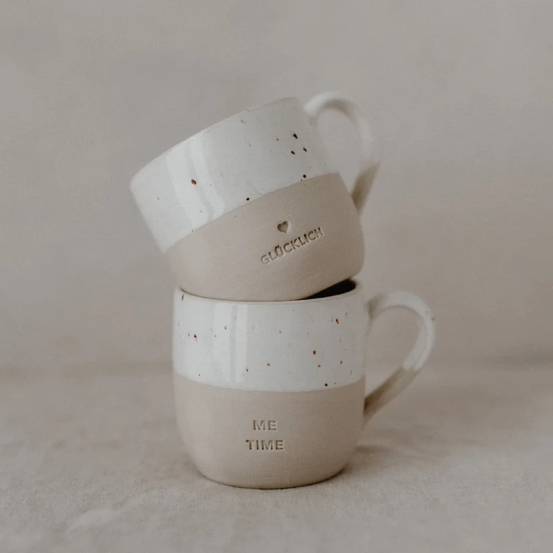 Eulenschnitt Cappuccino-Tasse Me Time