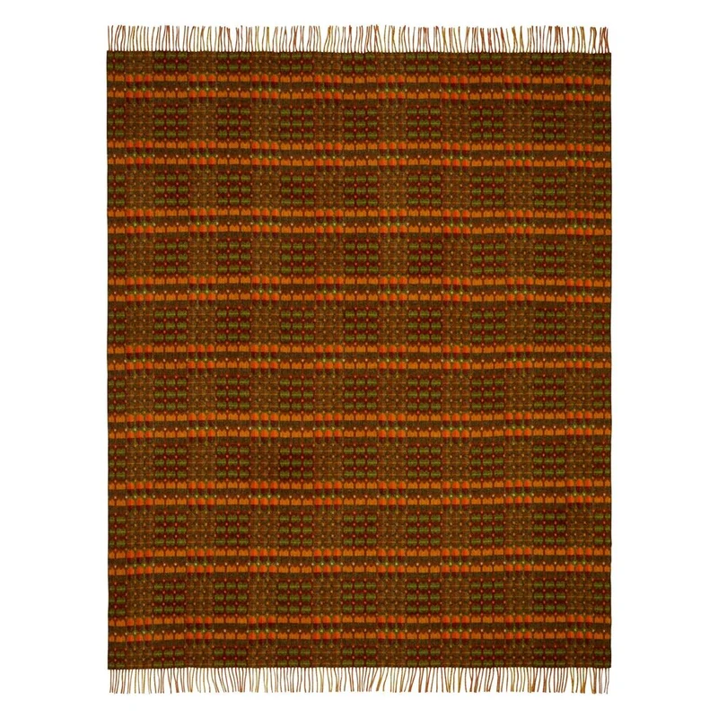 Merinowolldecke TALBOT SIENNA