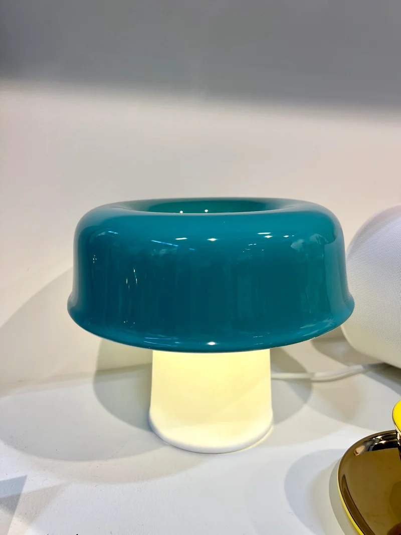 Tischlampe NEOX grün aus Porzellan