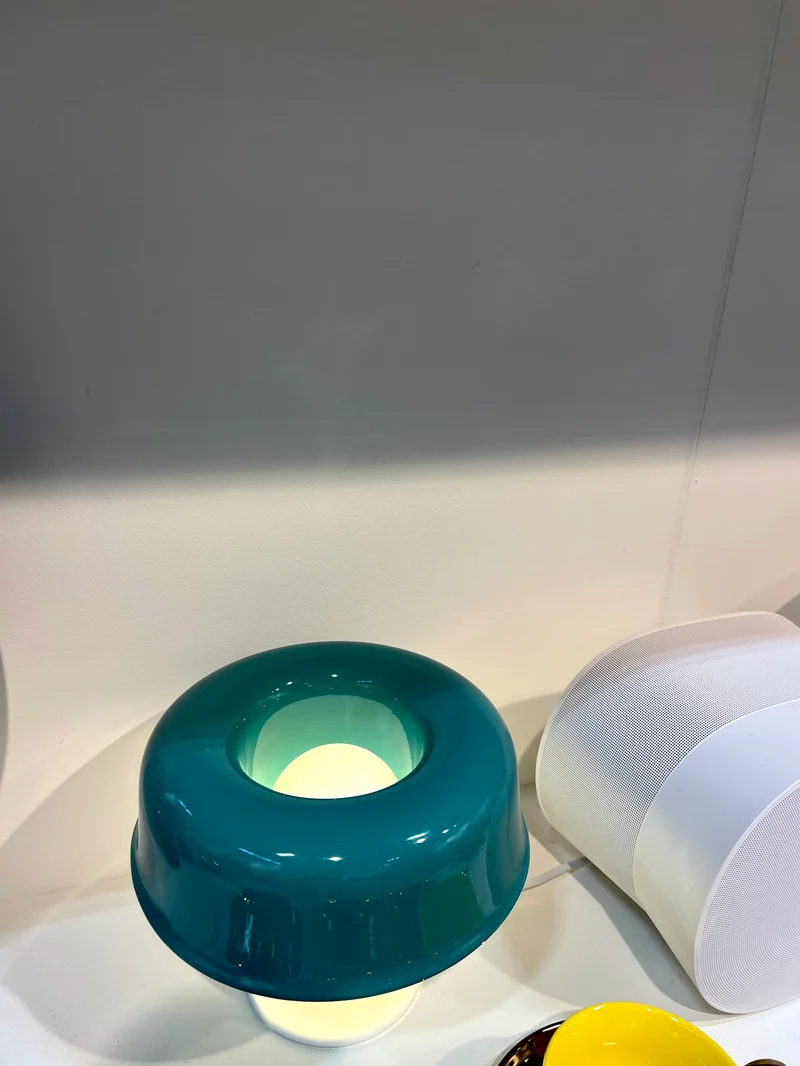 Tischlampe NEOX grün aus Porzellan