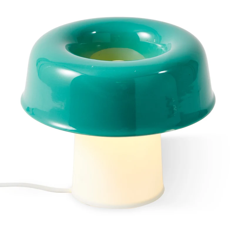 Tischlampe NEOX grün aus Porzellan