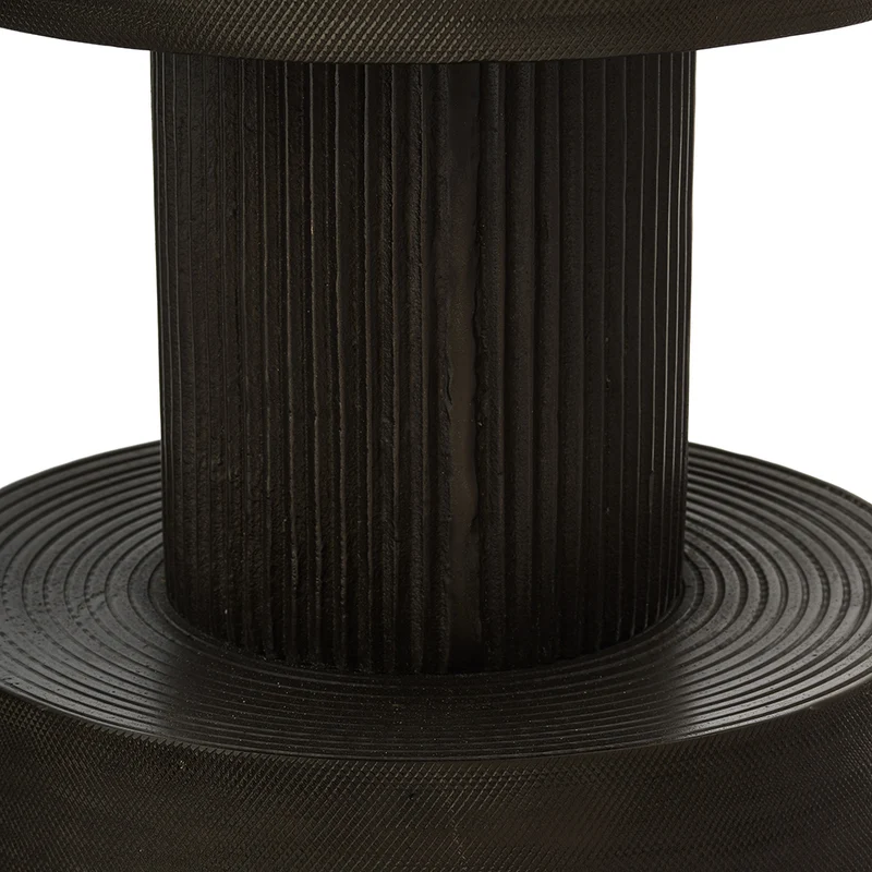 Beistelltisch/Hocker NUT STOOL dunkelgrau