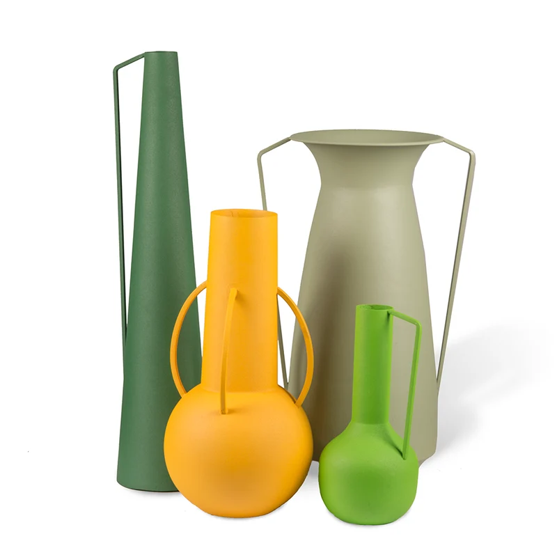 Vasen-Set ROMAN strahlende Grüntöne
