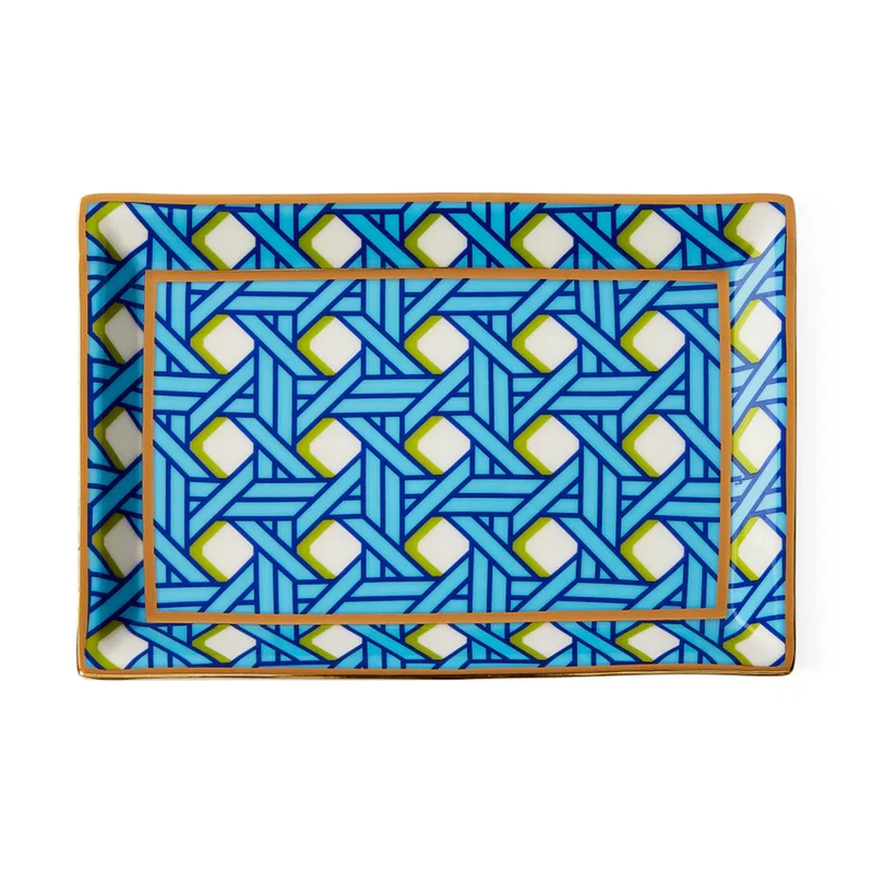 Ablageschale BASKETWEAVE (rechteckig) von Jonathan Adler