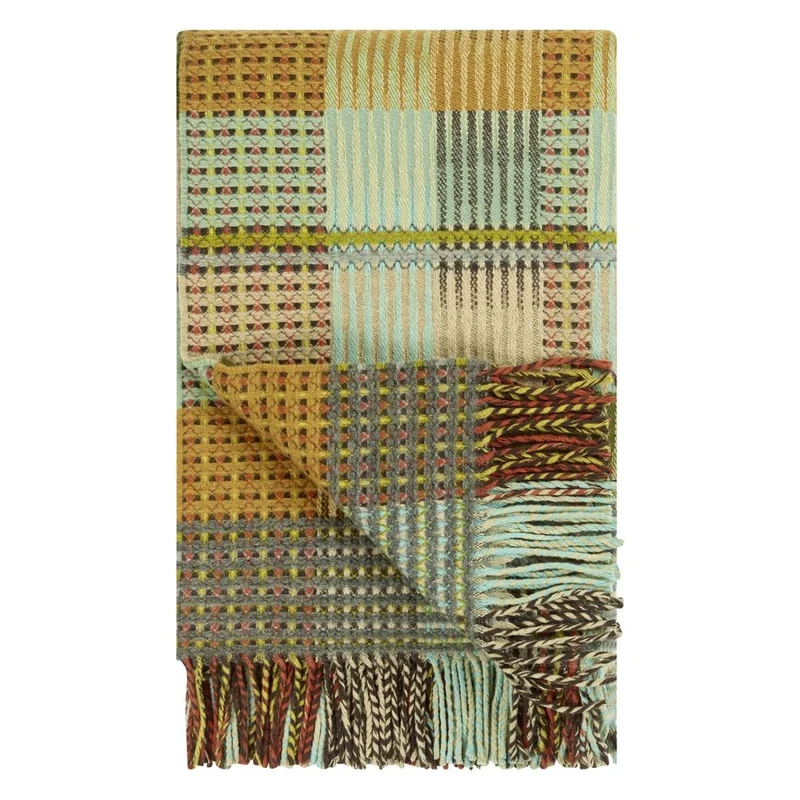 Decke TASARA OCHRE WOVEN