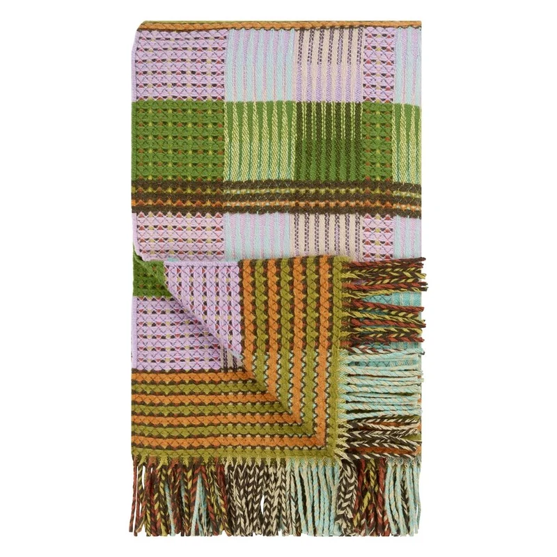Decke TASARA HEATHER WOVEN