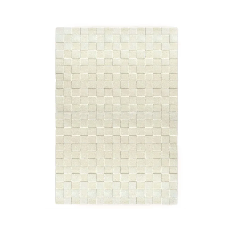 Teppich CHECKERBOARD, weiß 170x240cm