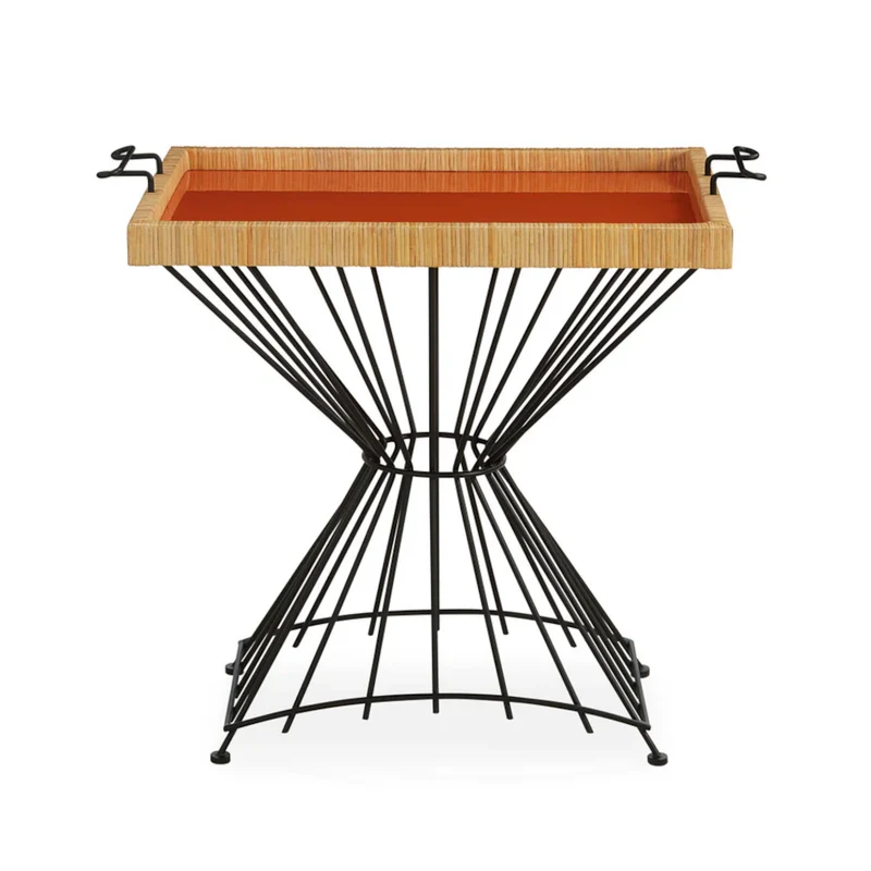 Serviertisch WELLINGTON von Jonathan Adler (orange)
