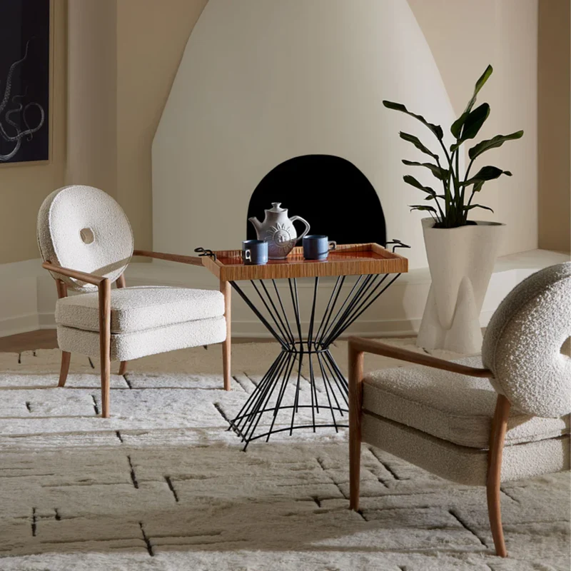 Serviertisch WELLINGTON von Jonathan Adler (orange)