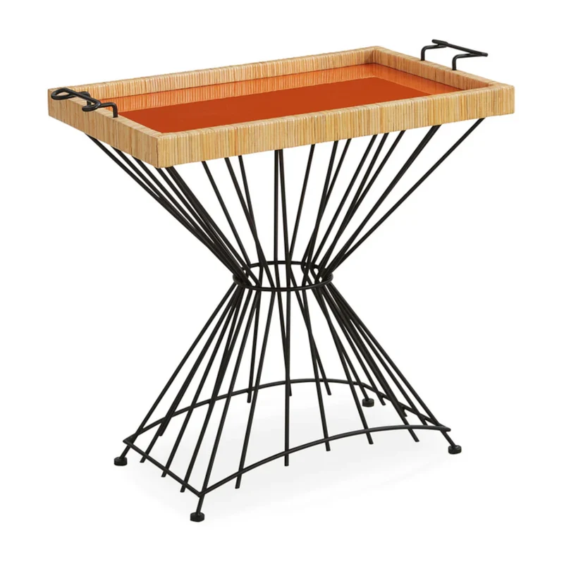 Serviertisch WELLINGTON von Jonathan Adler (orange)