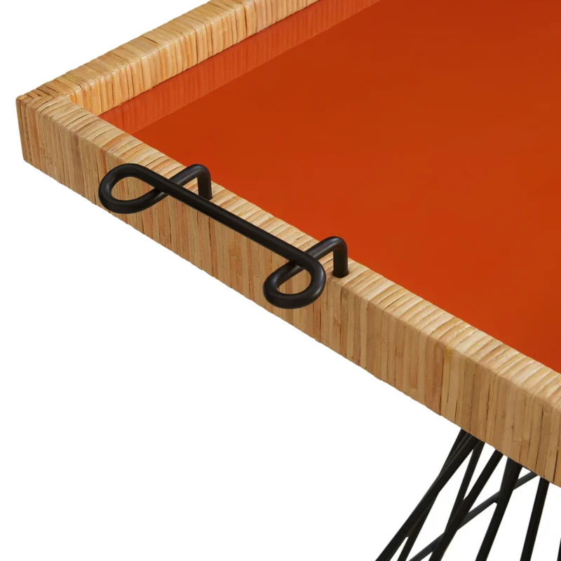 Serviertisch WELLINGTON von Jonathan Adler (orange)