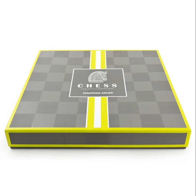 Schachspiel aus Acryl 'CHESS SET' smoke