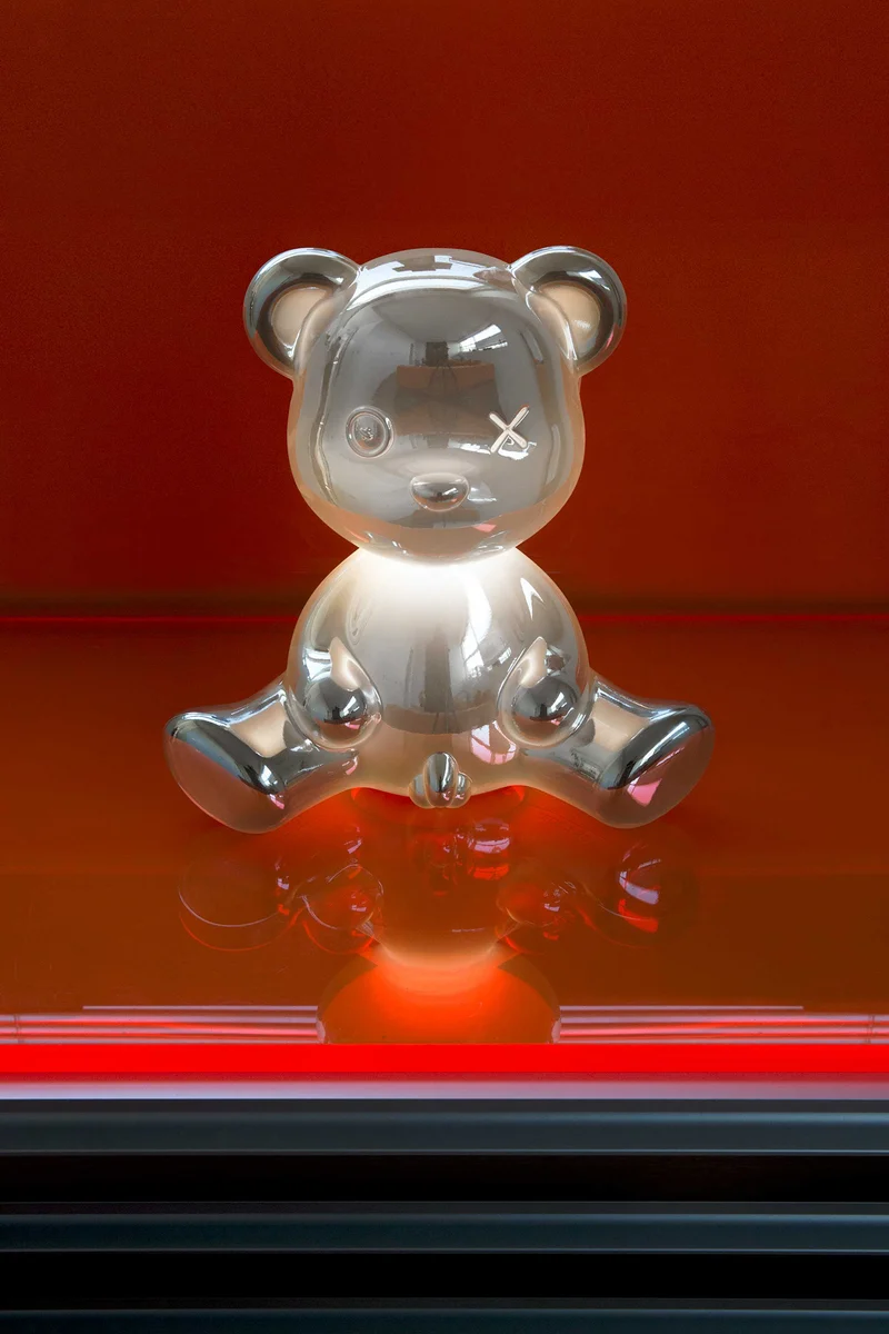 Tischlampe TEDDY BOY in Silber