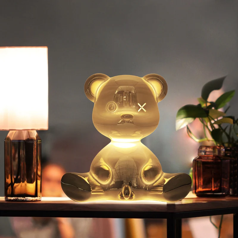 Tischlampe TEDDY BOY in Gold