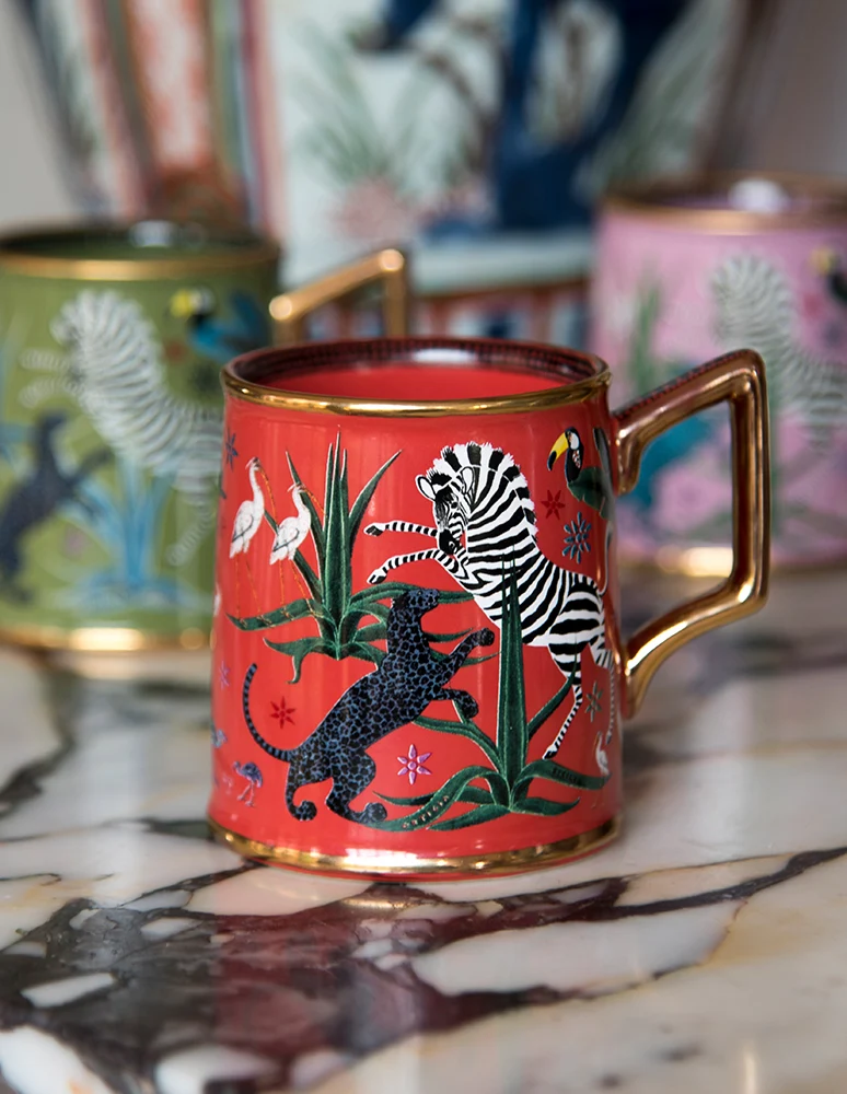 Tasse TAZZA CORALLO Porzellan