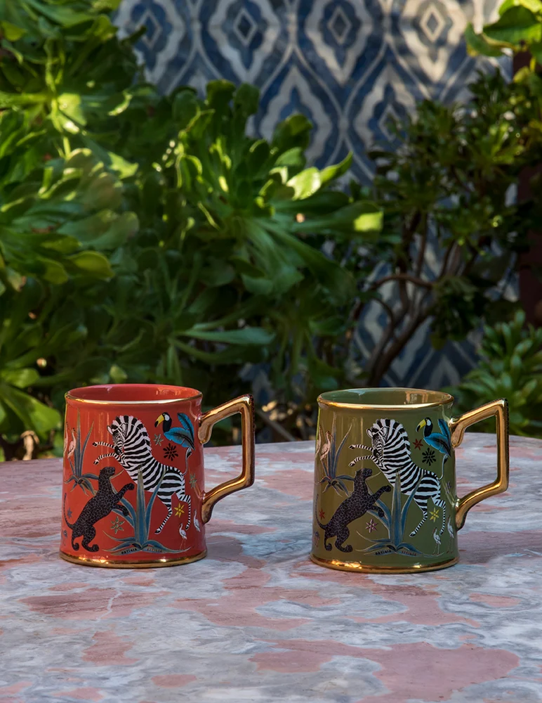 Tasse TAZZA CORALLO Porzellan