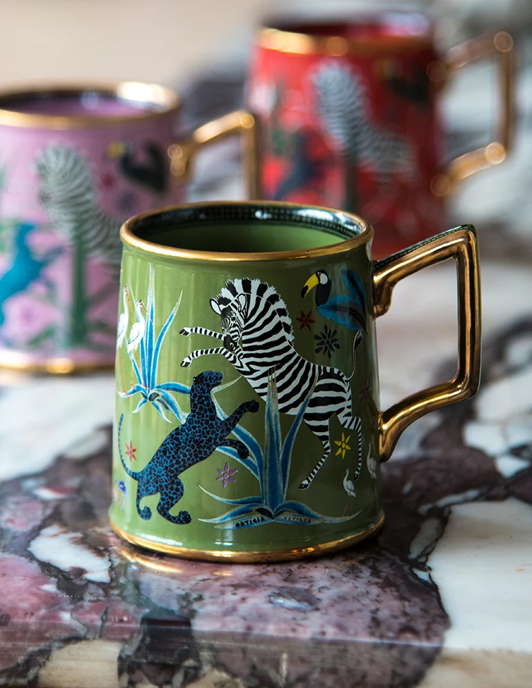 Tasse TAZZA GREEN Porzellan
