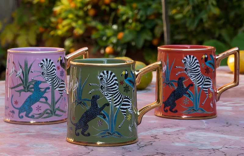 Tasse TAZZA GREEN Porzellan