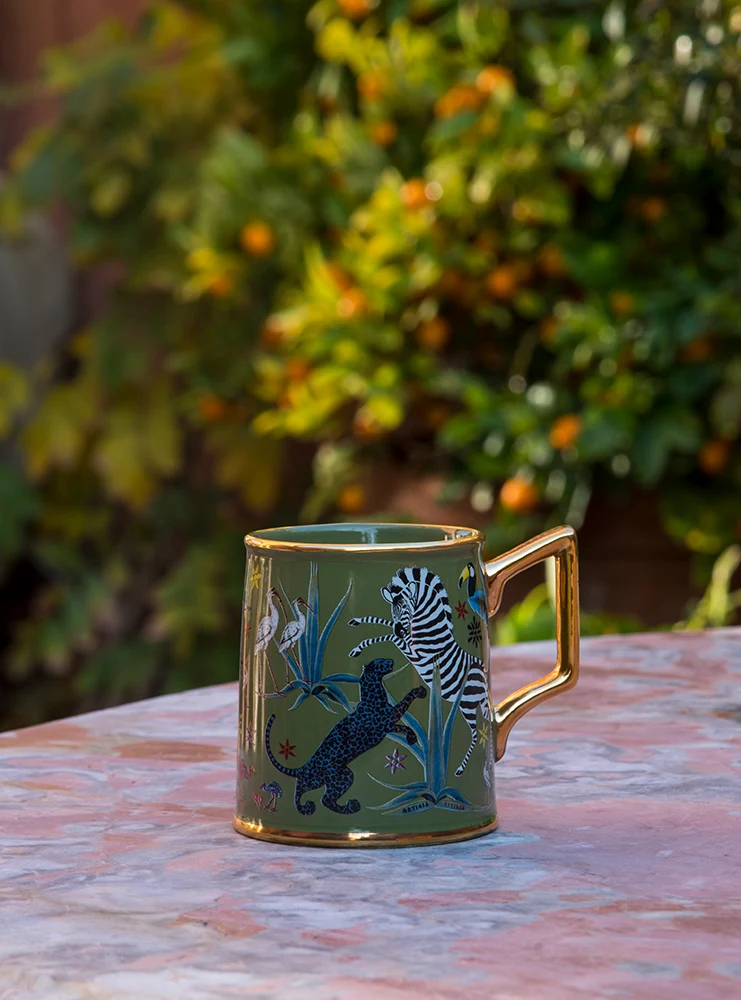 Tasse TAZZA GREEN Porzellan
