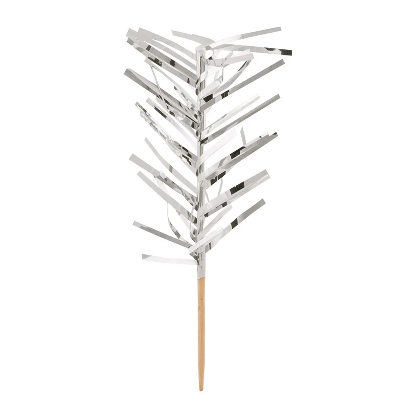 20 Cocktail-Spiesser - 10 cm Picker | Silber