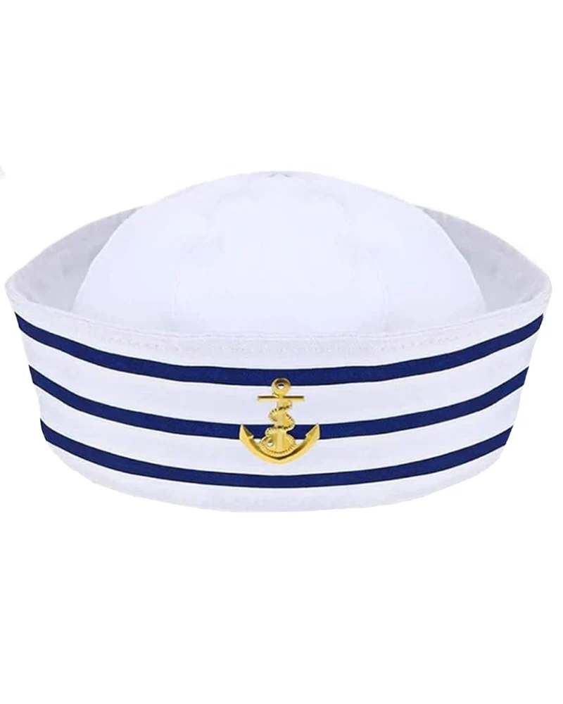 Matrosen Kostümset | Mütze und Halstuch im Marine Look