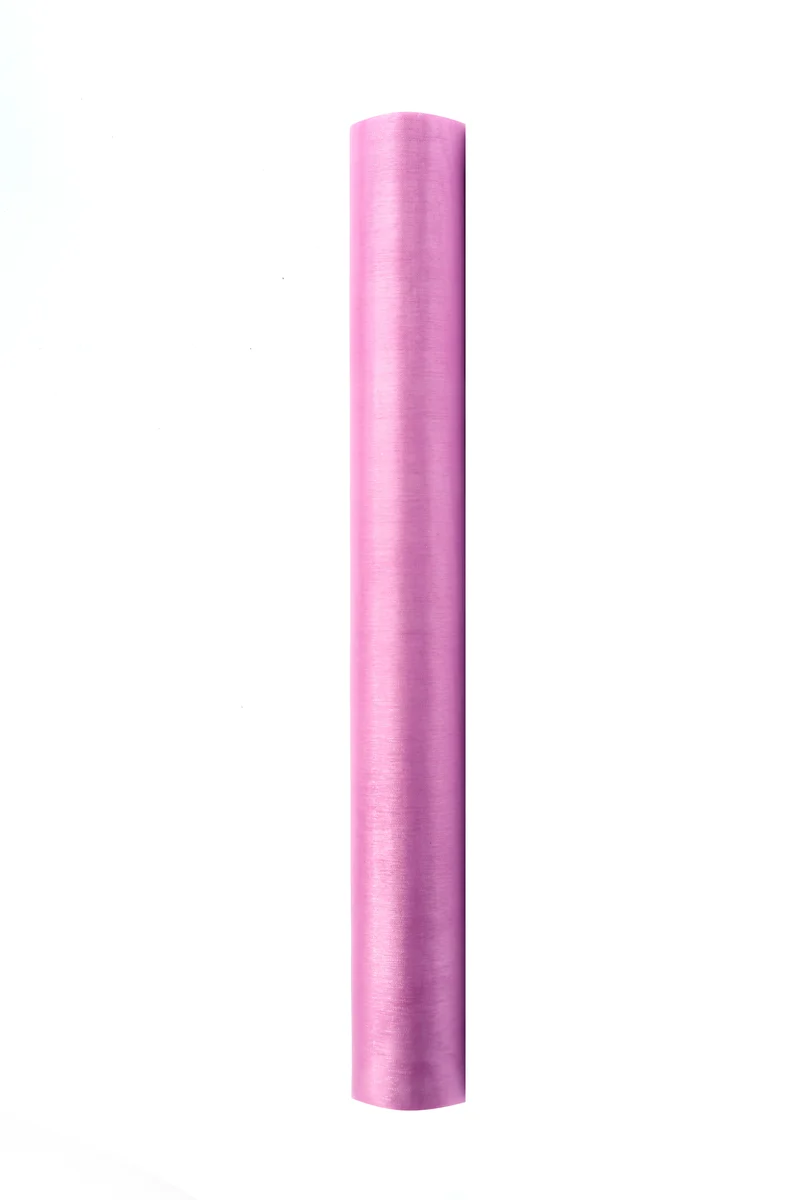 Dekostoff Organza 36cmx9m Magenta