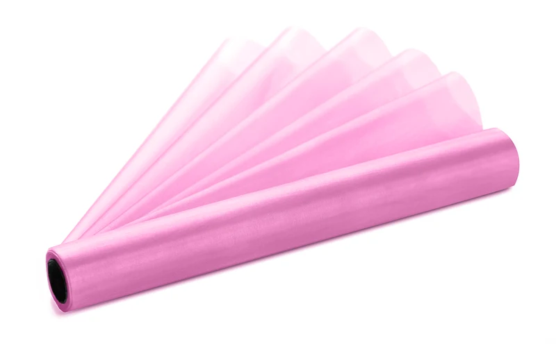 Dekostoff Organza 36cmx9m Magenta