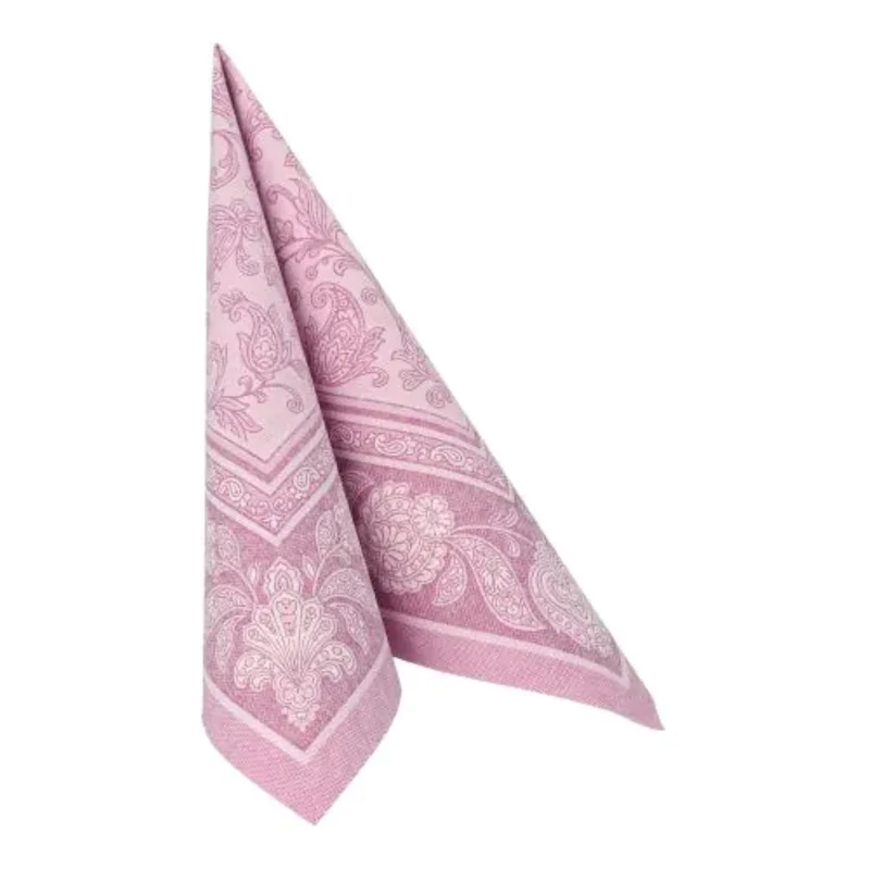 Servietten RC "Ornaments" 40x40cm/50Stk. | Lila