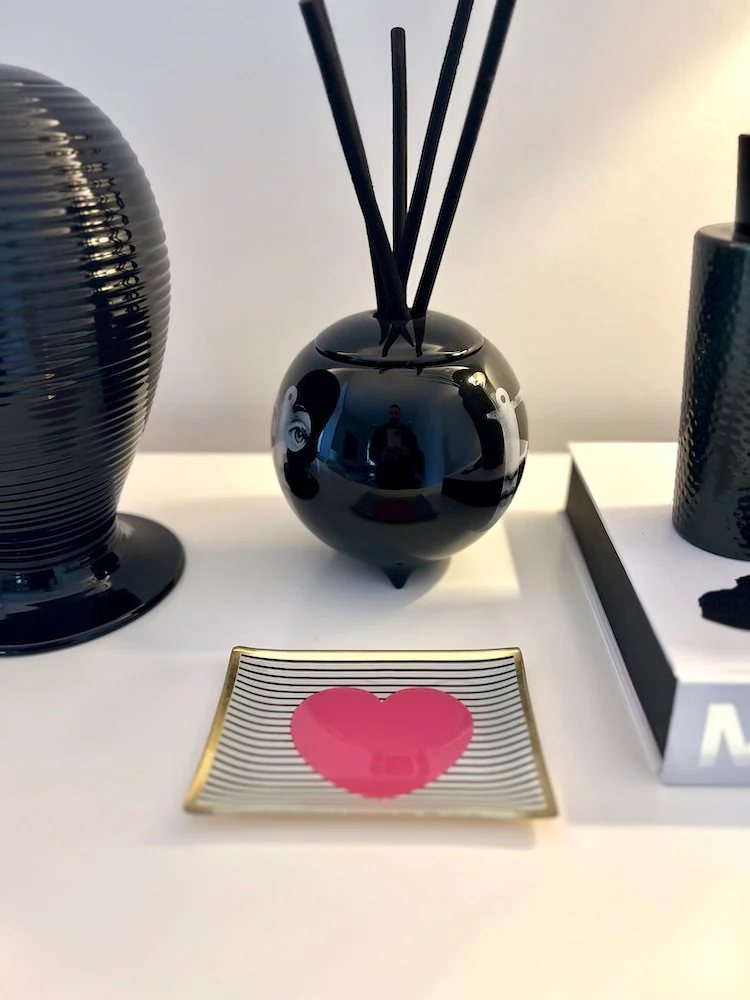 Love Plates, Glasteller HERZ 10x14,2cm